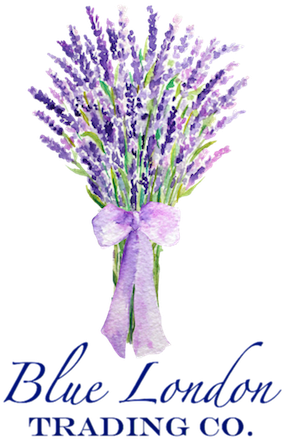 Blue London Trading Company Logo - Watercolor Bunch Of Lavender Pattern Bag (640x480), Png Download