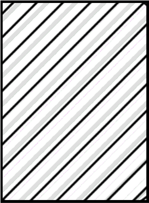 Square Rectangle Stripes Black White Transparent Border - Fasce Elastiche Panda 1000 Fire (1024x1024), Png Download