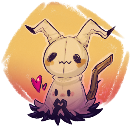Mimikyu - Illustration (500x500), Png Download