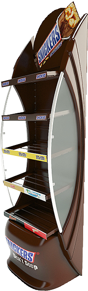 3d Visualization - Shelf (428x600), Png Download