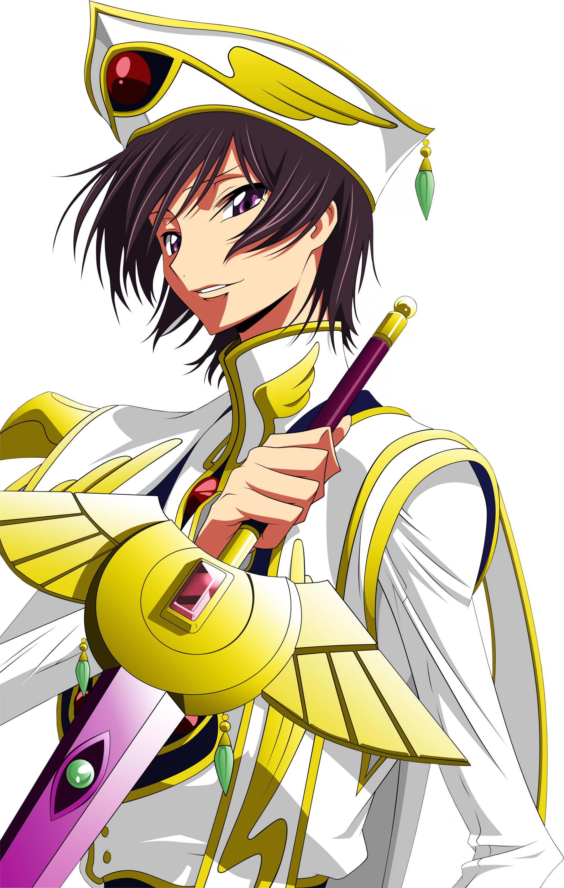 Emperor Lelouch - Lelouch Napoleon (1800x2831), Png Download