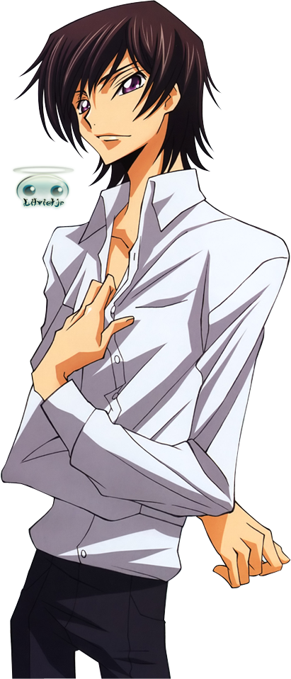 Photo Lelouch Lamperouge Render - Lelouch Render (411x958), Png Download