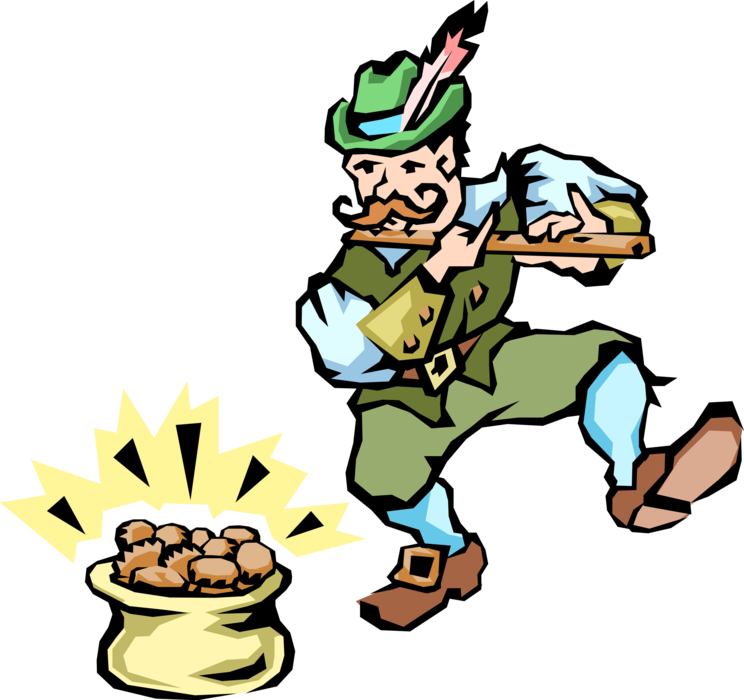 Vector Illustration Of Irish Mythology Leprechaun Finds (744x700), Png Download