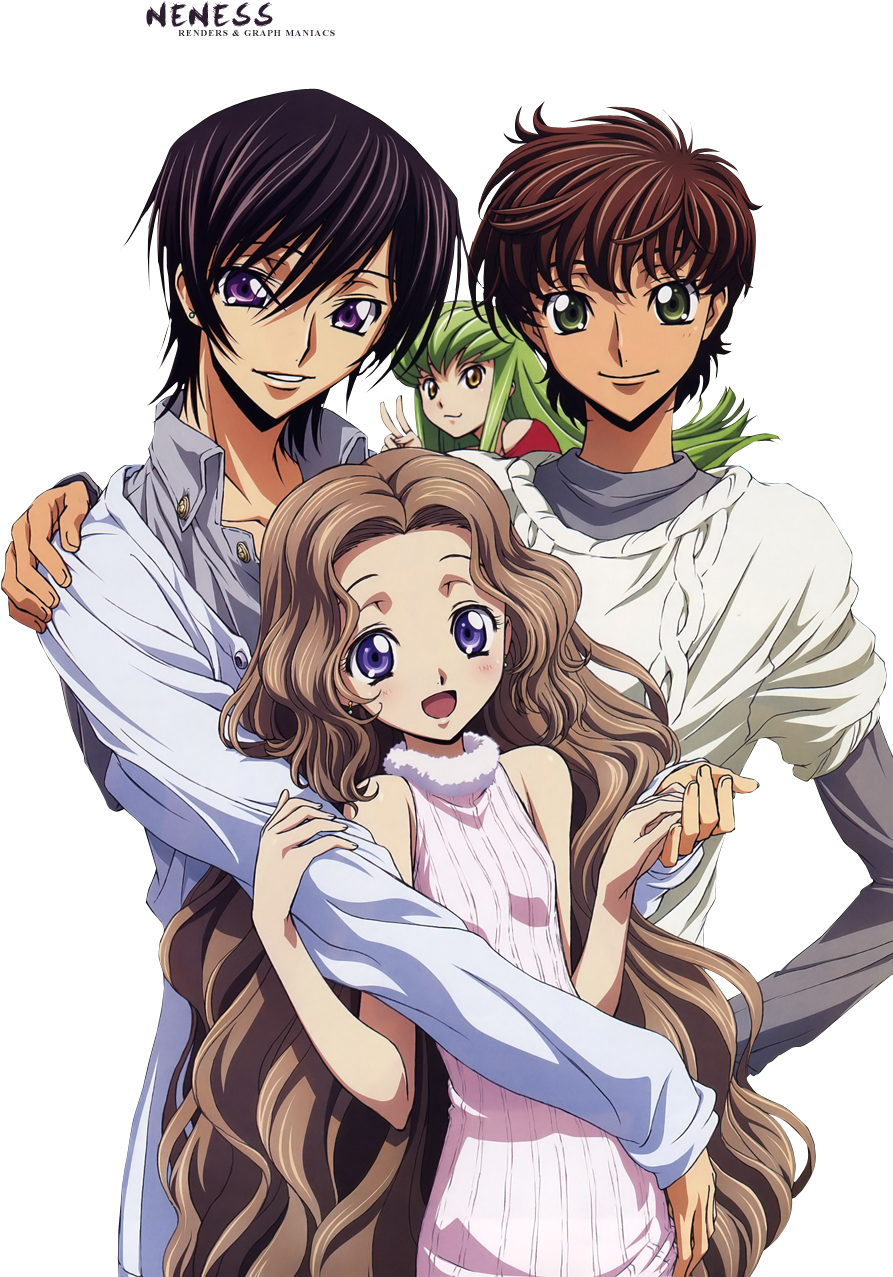 Png - Code Geass Suzaku Chibi (900x1291), Png Download