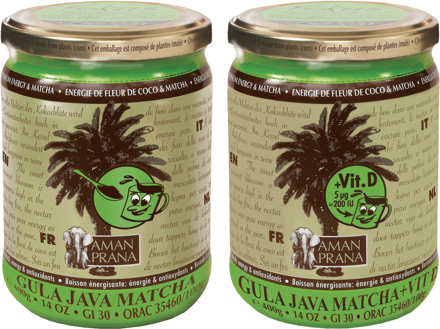 Download Amanprana Gula Java Matcha, Performance Drink, - Gula Java Matcha (1560x1080), Png Download