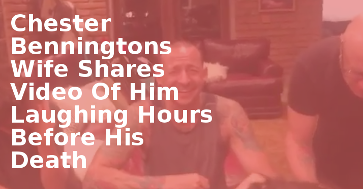 Chester Bennington's Wife Shares Video Of Him Laughing - Catcher In The Rye Hat (714x373), Png Download