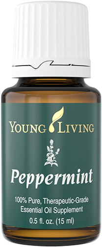 Young Living Peppermint Essential Oil - Peppermint 5ml Young Living (375x500), Png Download
