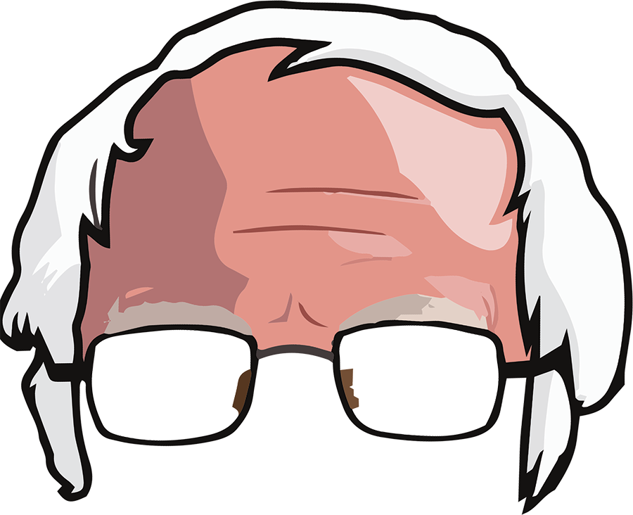 Click On The Item You Want To Add To Your Image - Bernie Sanders (900x732), Png Download