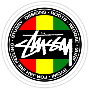 «stussy» De Reiddesign - Stussy Reggae T Shirt (375x360), Png Download