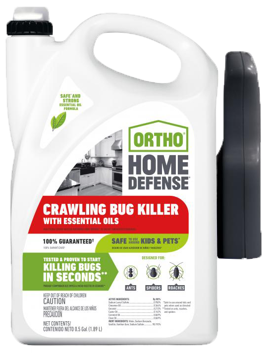 Ortho® Home Defense® Crawling Bug Killer With Essential - Ortho 14 Oz. Home Defense Flying Bug Killer With Essential (541x718), Png Download