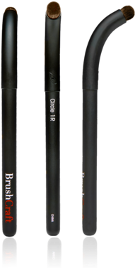 Circle 1r Brushcraft - M·a·c Oval 6 Brush (300x450), Png Download