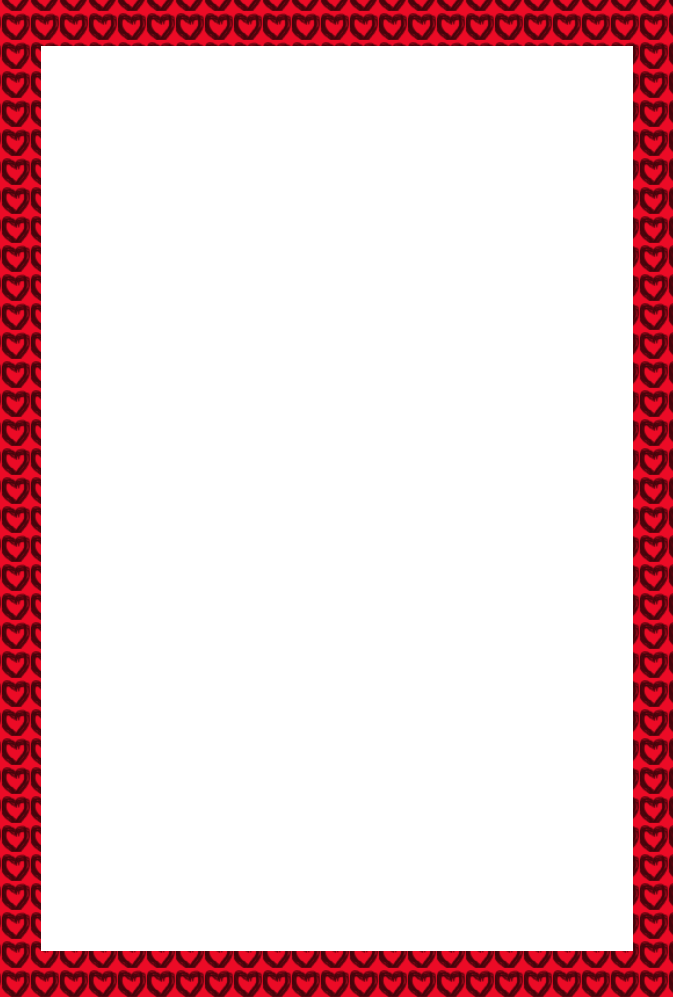 Valentine Day Red Frame Photoshop Cs5 - Orange (673x997), Png Download
