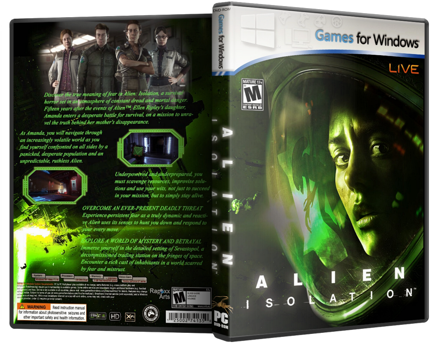 Alien Isolation Pc Game Repack Black Box Free Download - Alien: Isolation - Nostromo Edition (xbox 360, Dvd-rom) (960x720), Png Download