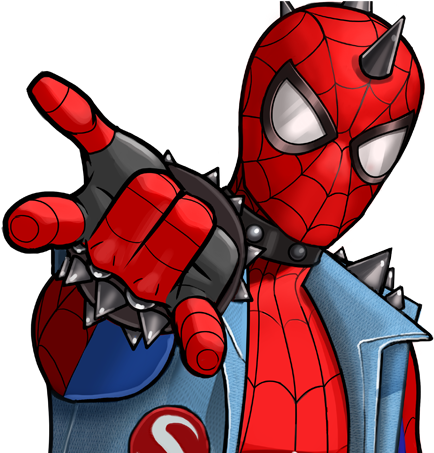 Spider-punk - Spider Punk (508x452), Png Download