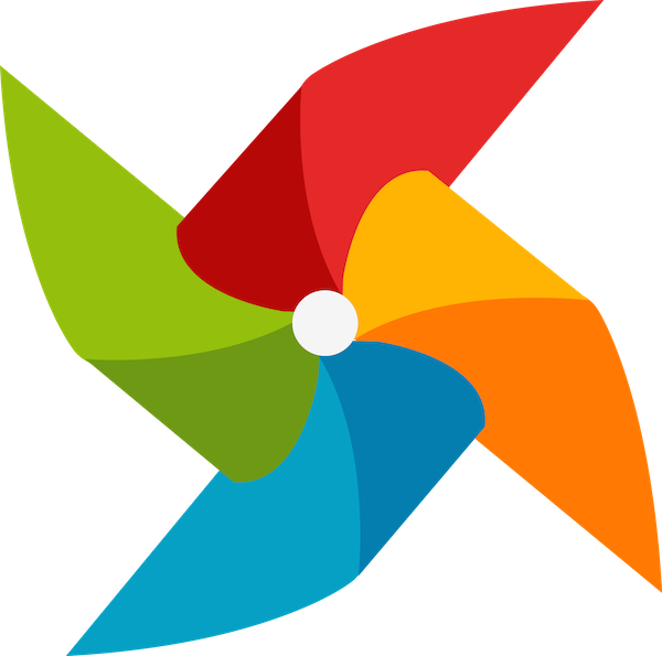 Pinwheel Icon (600x595), Png Download