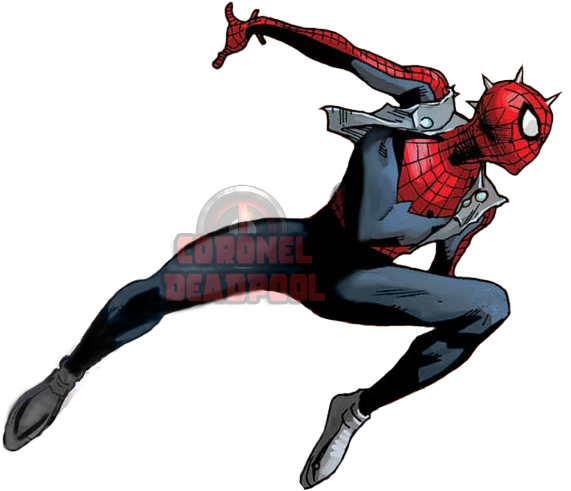 Spider-punk Png By Coronel Deadpool By Thesuperiorxaviruiz - Punk Spider Man Ps4 (573x499), Png Download