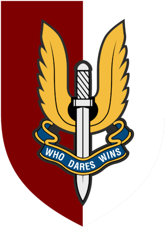 1st Special Composite Airborne Regiment Flash - Arma 3 Unit Emblem (352x480), Png Download