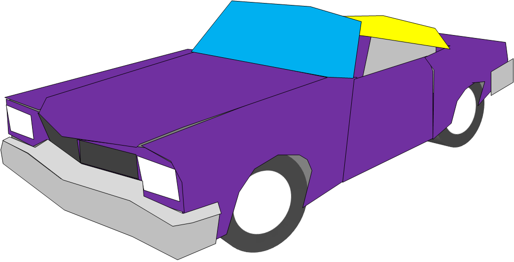 Ballerina Roadster - City Car (1042x531), Png Download