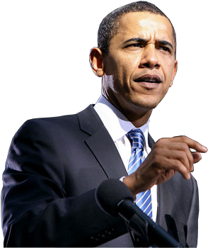 Obama (560x375), Png Download
