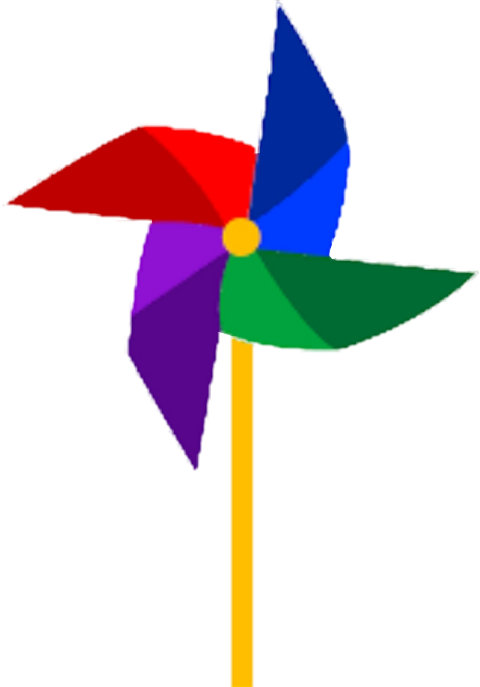 Pinwheel Clipart (480x687), Png Download