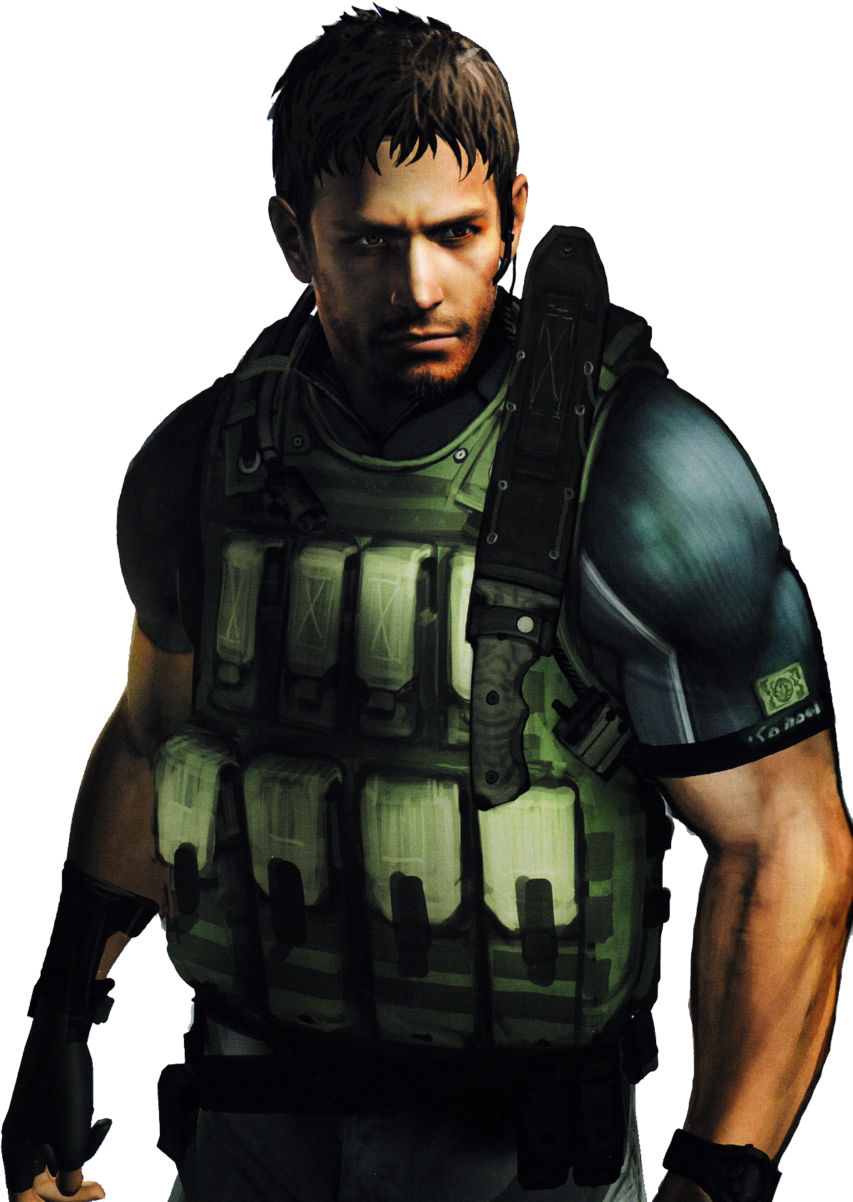 Why Is Lucky Chloe Compared To Doa - Resident Evil 6 Chris Costumes (1234x1696), Png Download
