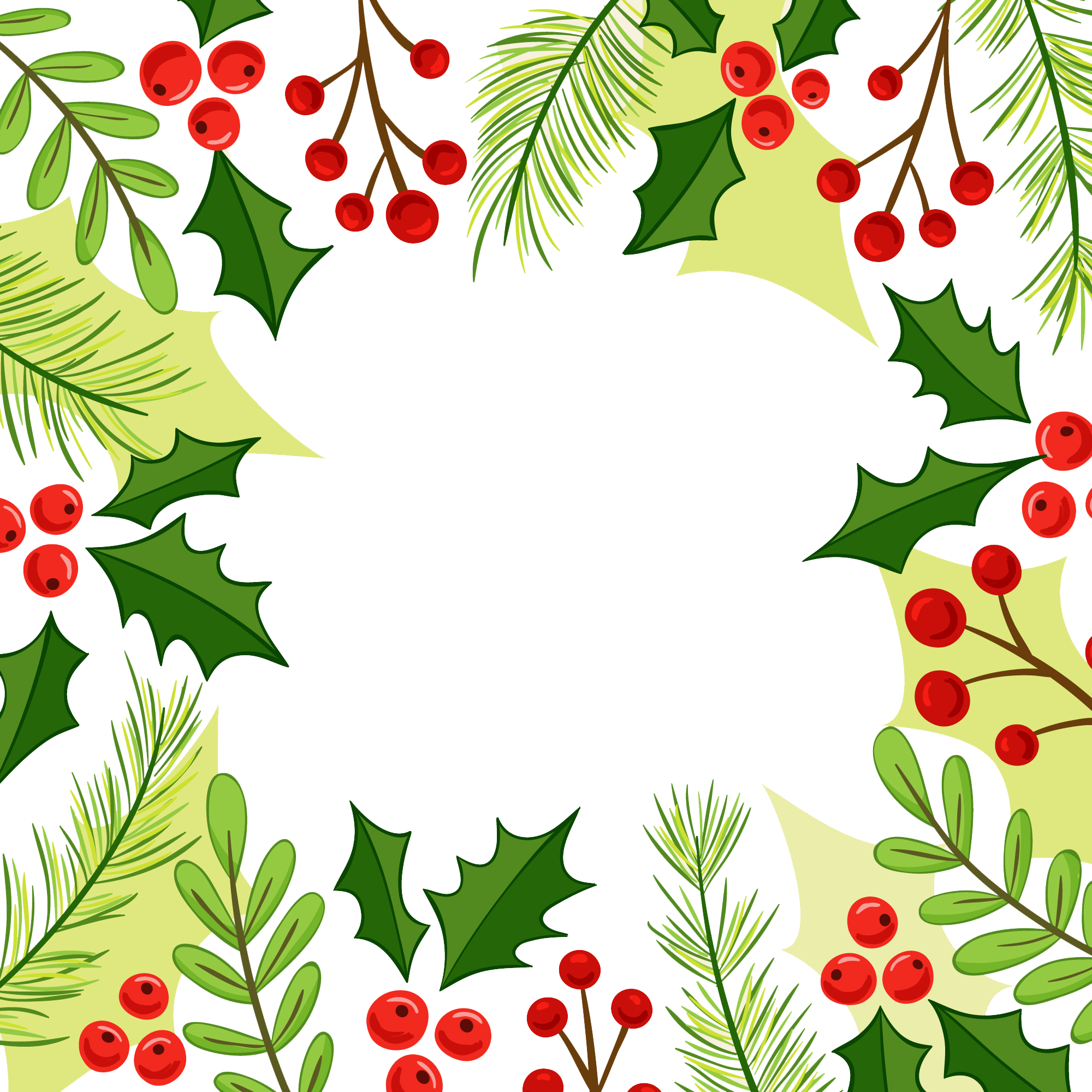 Christmas Corner Border Png - Christmas Day (1024x1024), Png Download