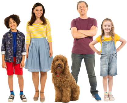 Waffle The Wonder Dog - Waffle The Wonder Dog Cbeebies (640x360), Png Download