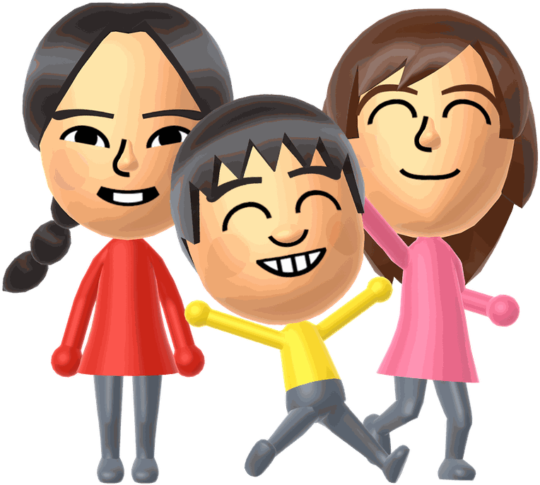 Mii Character Version Of Yourself Using The Wii U Or - Nintendo Mii (800x779), Png Download
