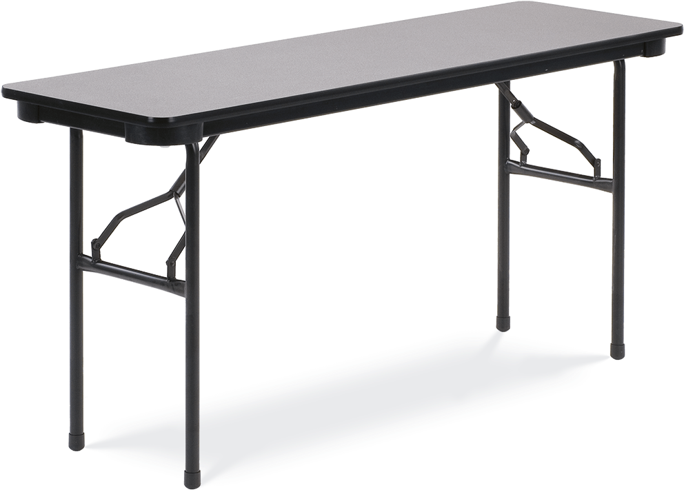 6000 Series Rectangular Folding Table, Convention And - 60" X 18" Folding Table By Virco (1080x1080), Png Download