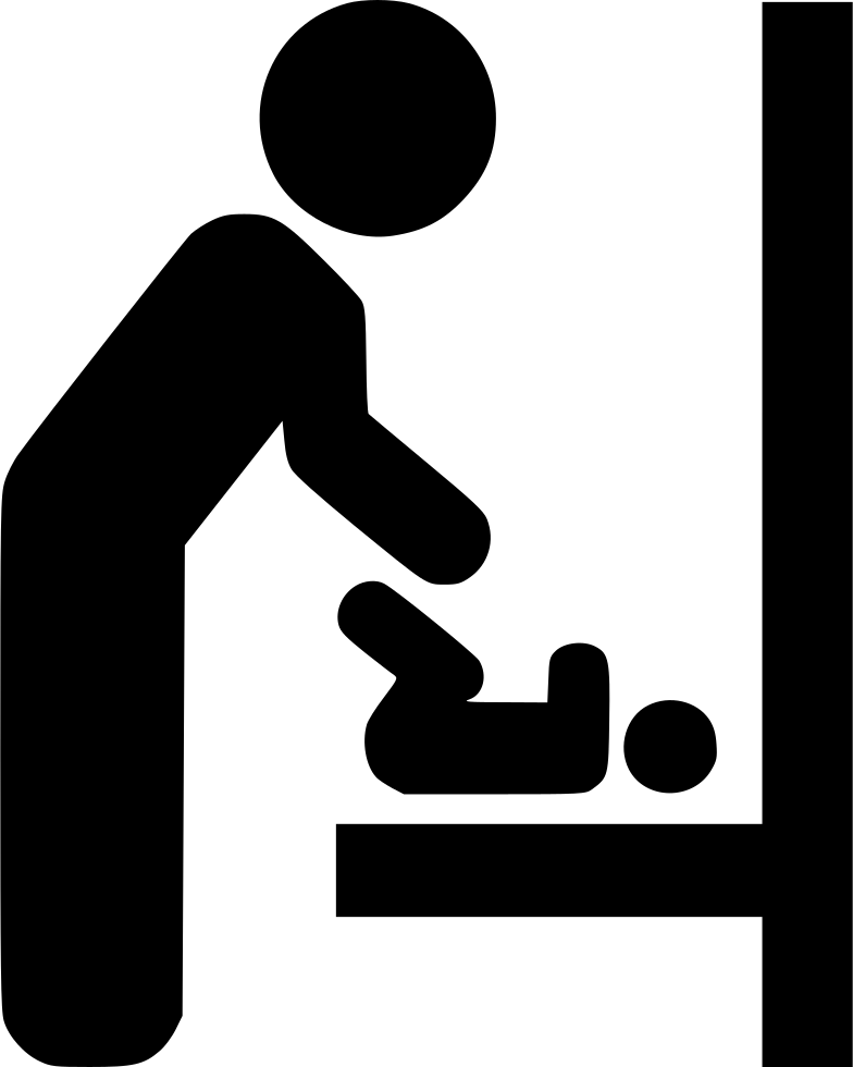Mother Child Comments - Changing Table (784x980), Png Download