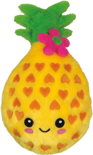 Picture Of Pineapple Scented Furry Pillow - Strawberry (550x550), Png Download