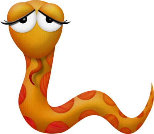 Kaagard Zooday Snake Png Zoo Pinterest Clip - Dibujos De Culebras Animados (500x436), Png Download