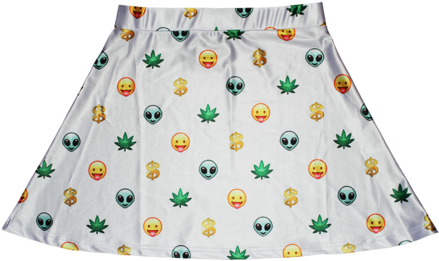 Emoji Skirt - Skirt Emoji (454x281), Png Download
