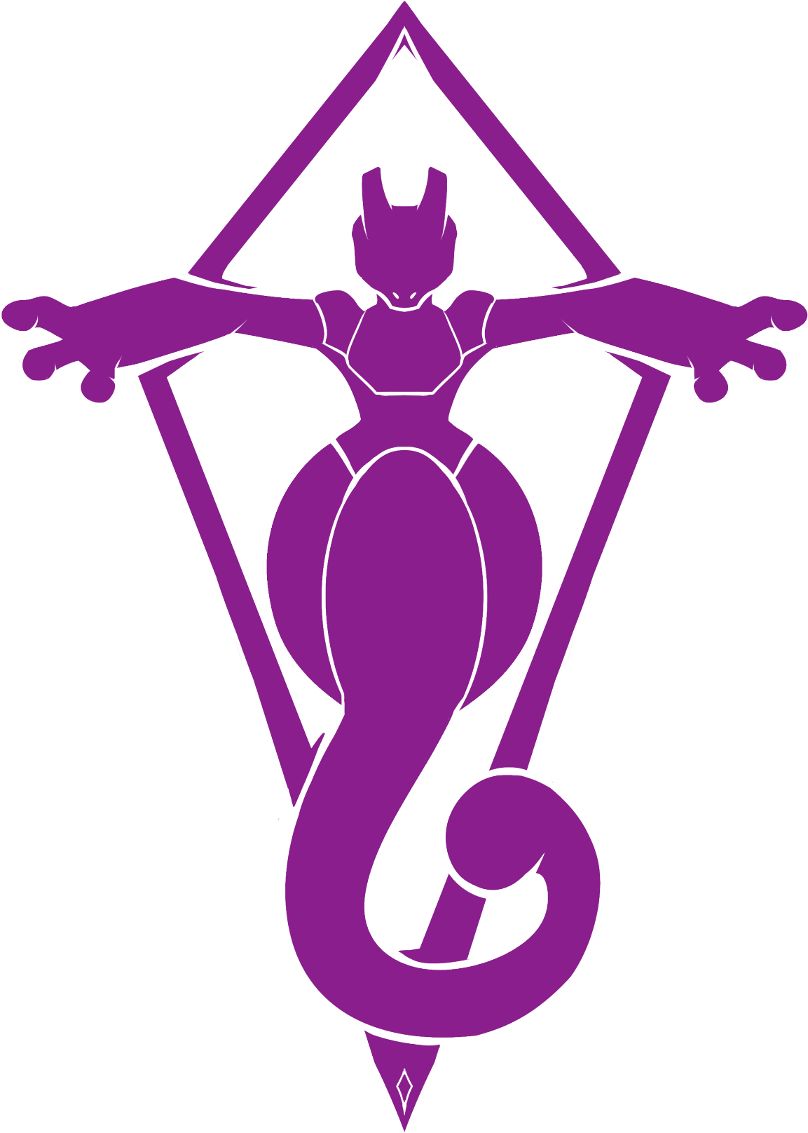 “team Rocket Logo For Pokemon Go - Pokemon Go Team Mewtwo (1280x1806), Png Download
