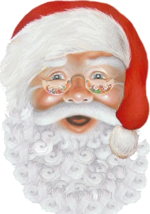 Tube Pere Noel - Christmas Animated Gifs (292x418), Png Download