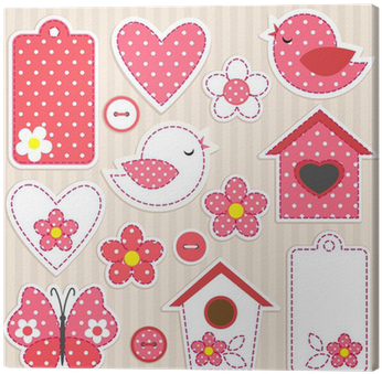 Vector Scrapbook Elements - Printable Scrapbook Designs Baby Stickers (400x400), Png Download