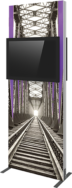 Vector Frame Monitor Kiosk 01 Double Monitor - Banner Lightbox Png (800x800), Png Download