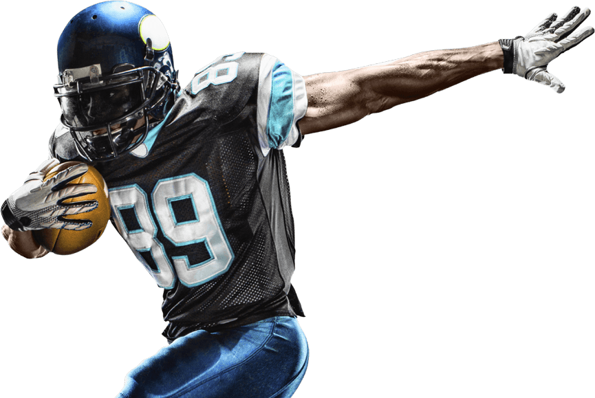 Every Sunday - - Kick American Football (865x579), Png Download