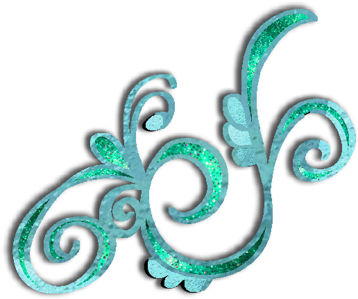 Flower Aesthetic Elements Scrapbooking Decoration Swirl - Flower (532x470), Png Download