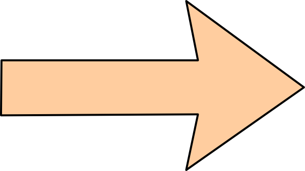 Vector Straight Orange Arrow (600x337), Png Download