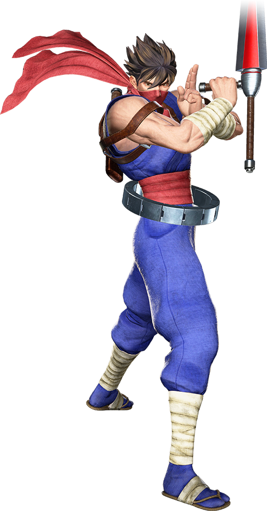 Strider Hiryu - Strider Hiryu Marvel Vs Capcom Infinite (550x1051), Png Download