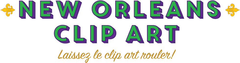 New Orleans Free Vector Clip Art - New Orleans (1024x287), Png Download