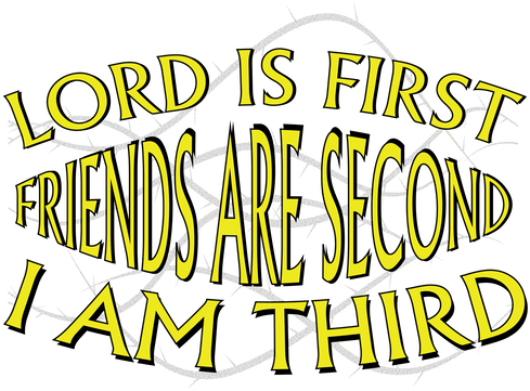 I Am Third Thorn Vine Quote T-shirt - Calligraphy (498x498), Png Download