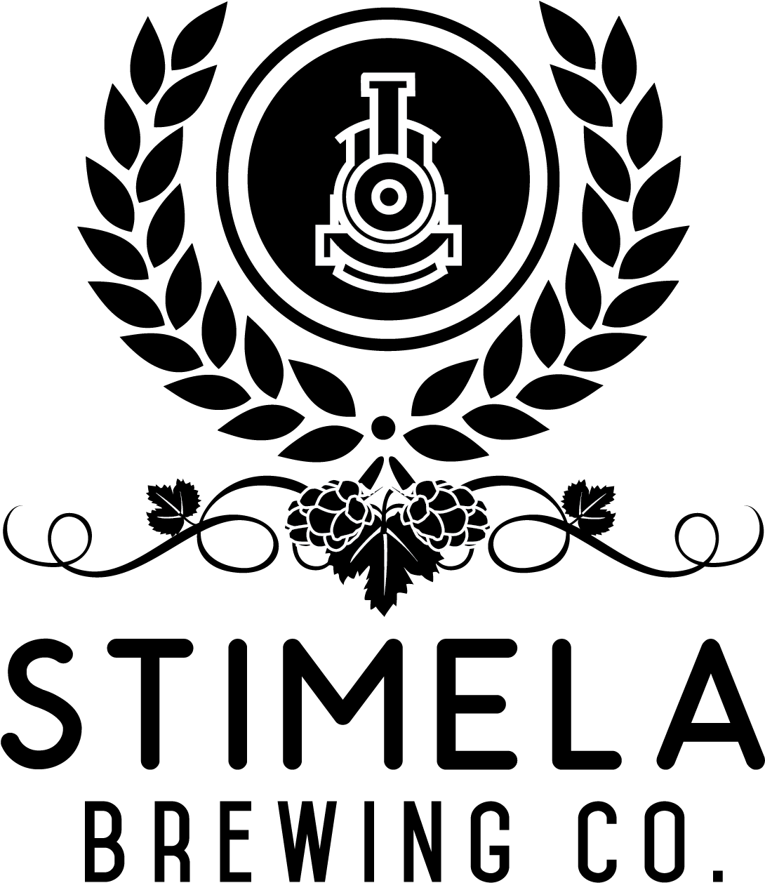 Stimela Brewing Co - Laurel Wreath (1687x1589), Png Download