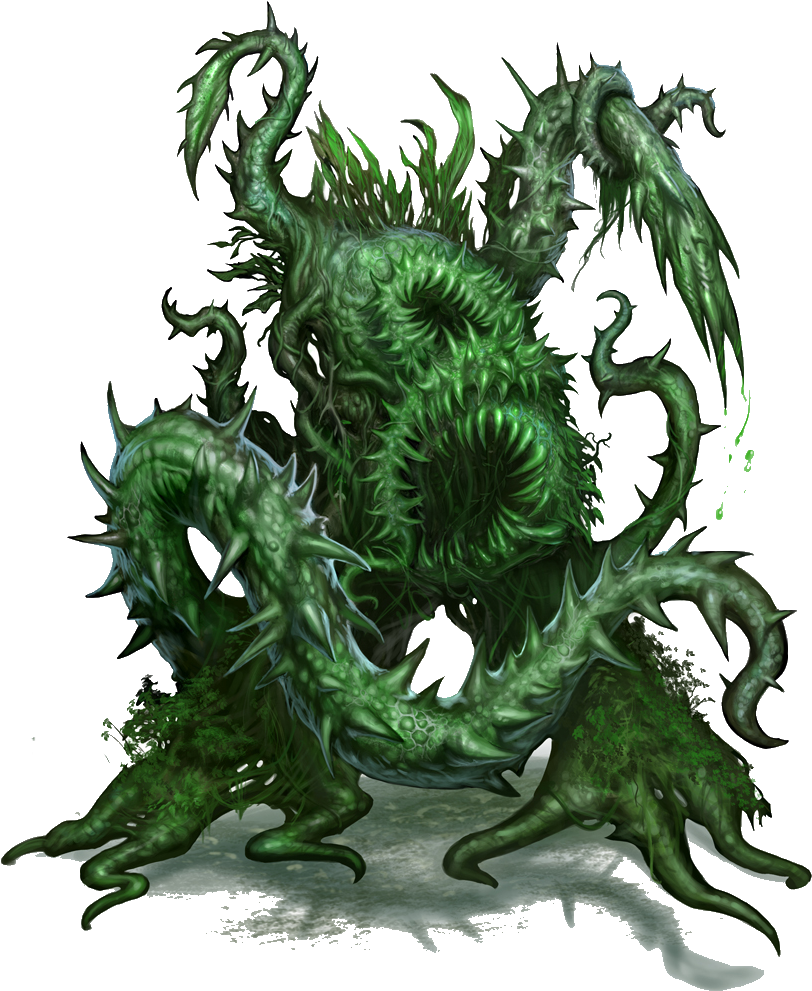 Assassinvine - Thorn Creature (820x1000), Png Download