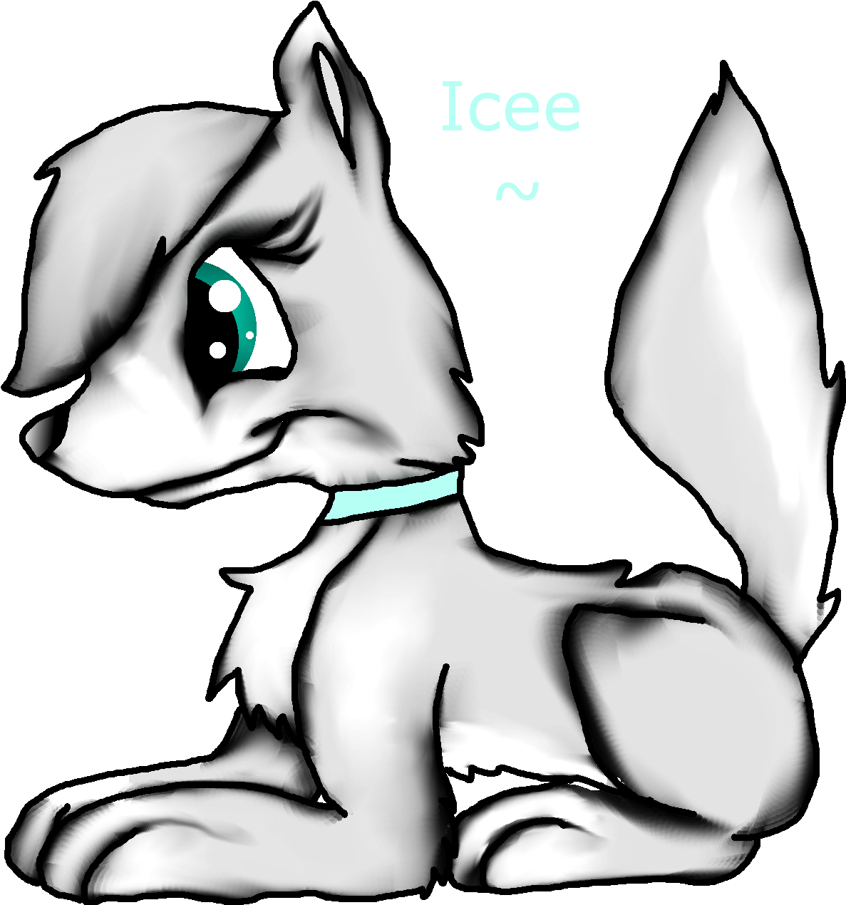 Icee Gift - Dog (1312x1312), Png Download