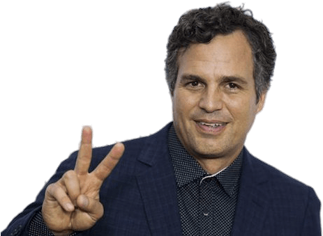 Mark Ruffalo Peace Png - Mark Ruffalo (485x340), Png Download