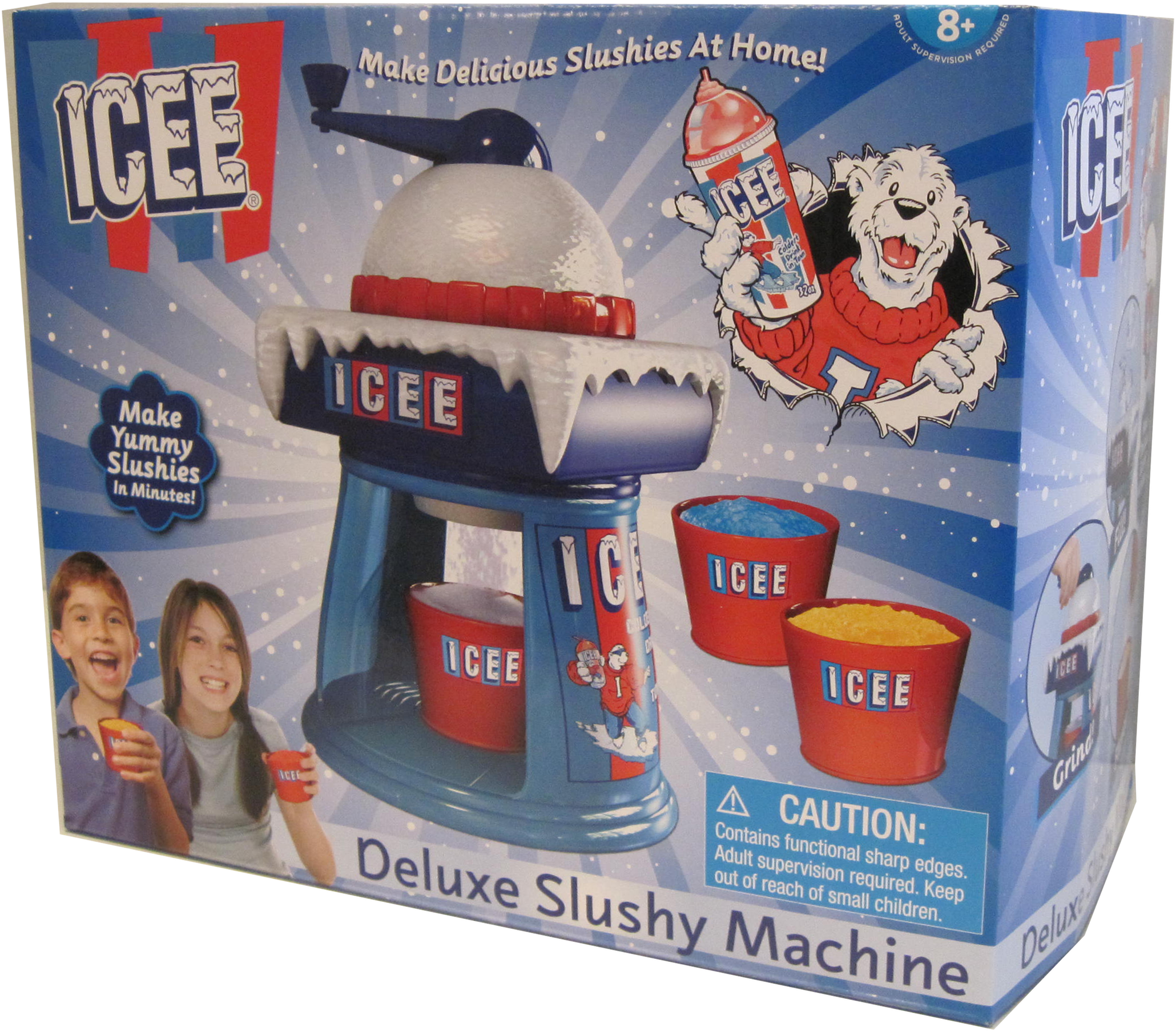 Icee Deluxe Slushy Machine 3-flavor Refill Pack - Wish Factory 1002 Wish Factory Icee Deluxe Slushy Machine (2074x1843), Png Download