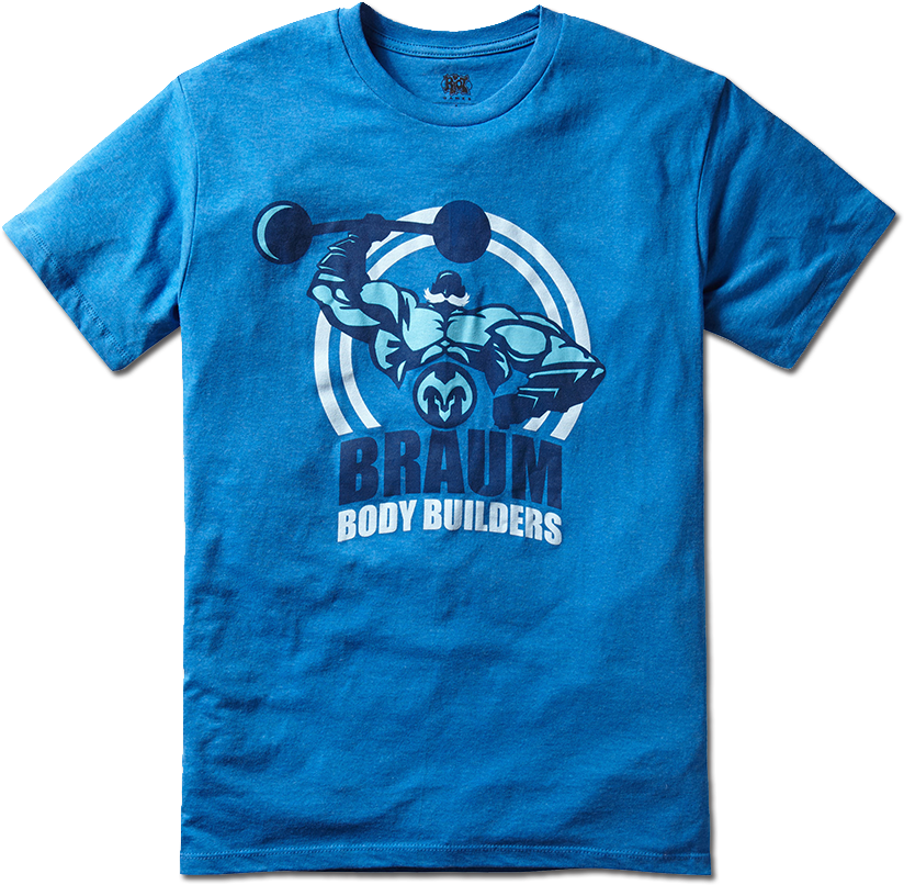 Braum Bodybuilders Tee - Braum Bodybuilders (1000x1000), Png Download