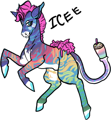 Icee By Xfearraiserx - Cartoon (474x511), Png Download